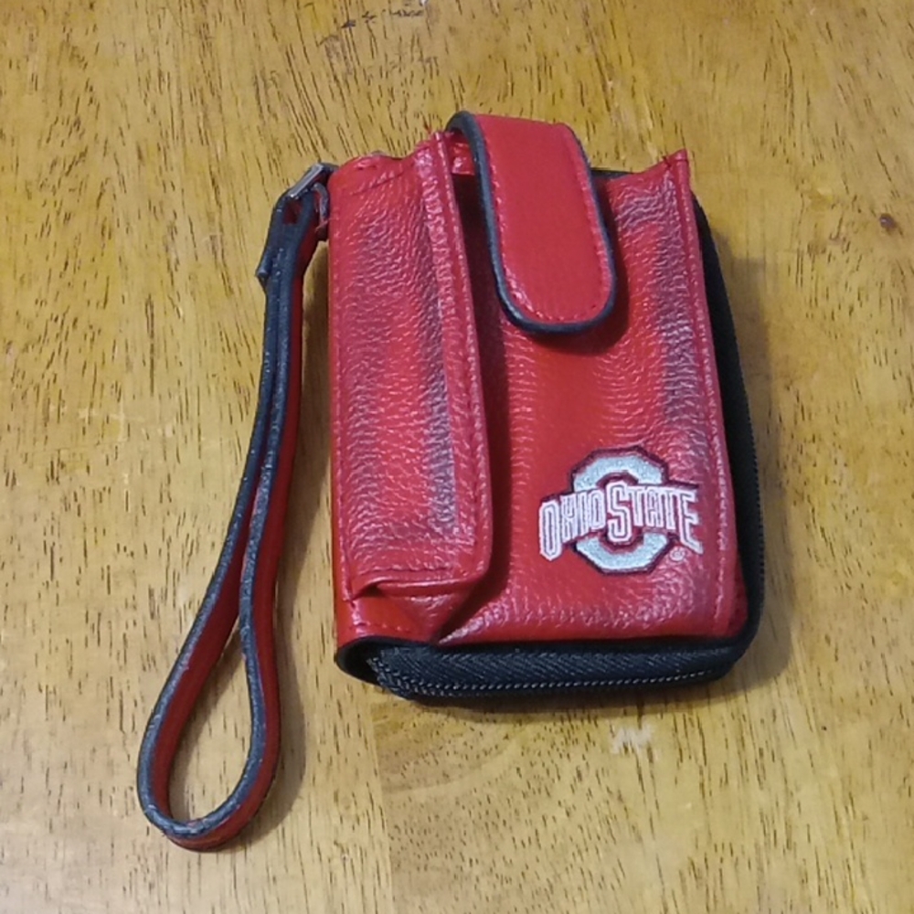 Ohio State Phone Holster with Wrist Strap Wallet